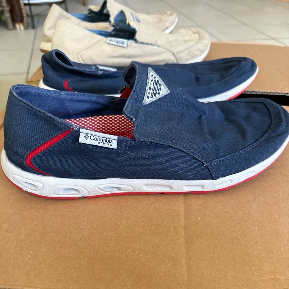 Men’s Columbia PFG Bahama shoes Two Pair